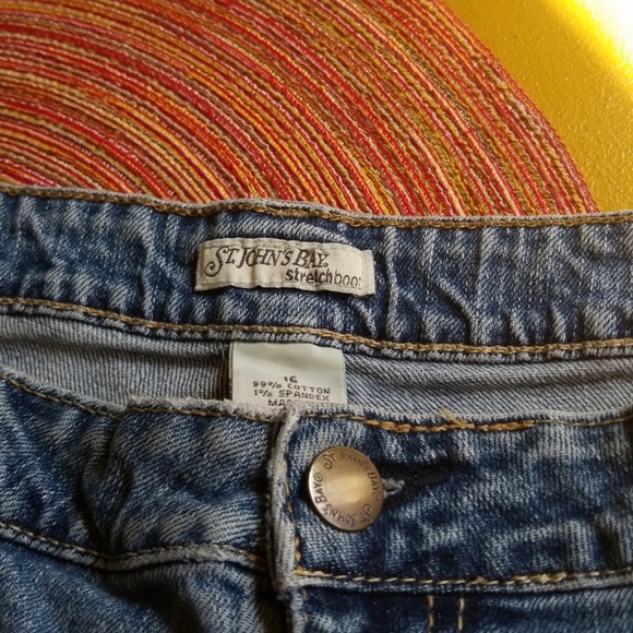 St. John's Bay Stretch Boot Jeans - Picture 3 of 7